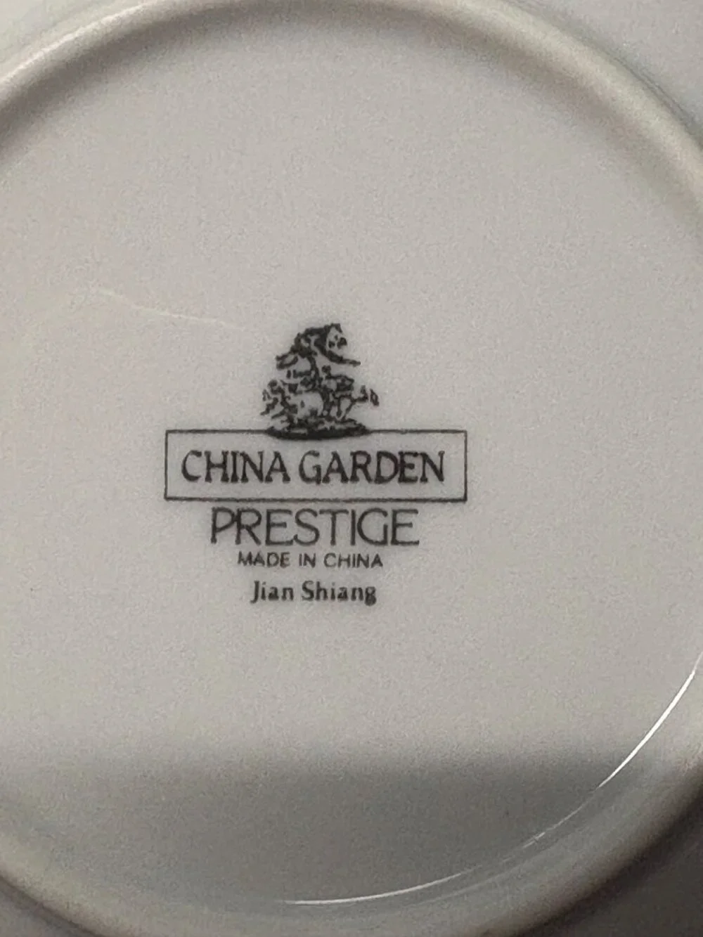 China Garden Prestige Jian Shiang Floral Pattern Porcelain Salad Bowls Set Of 4